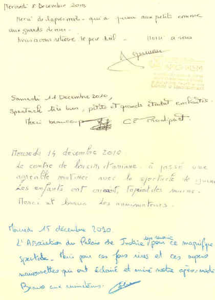 Livre d'or page 4