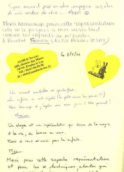 Livre d'or page 6