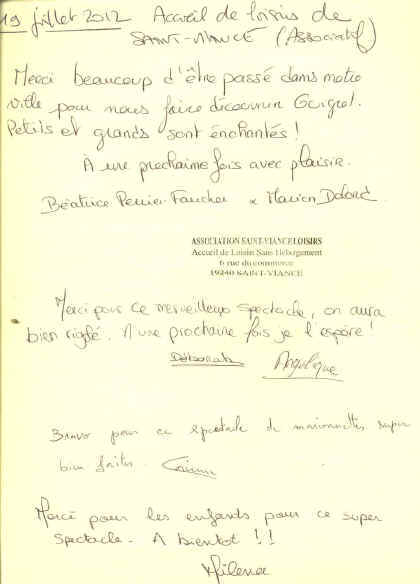 Livre d'or page 30